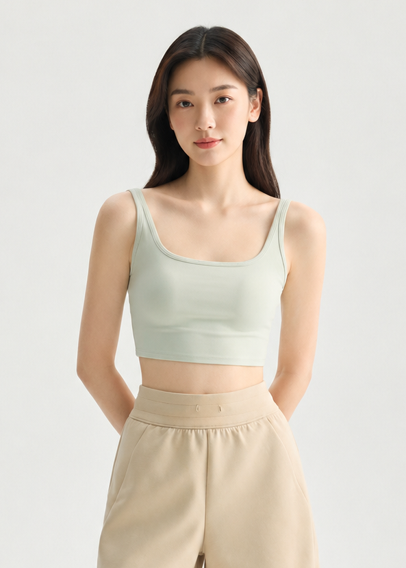 坦克背心深U运动文胸