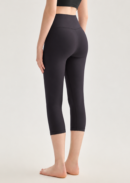 [NV29] Peach-Lift High-Waisted Capri Leggings