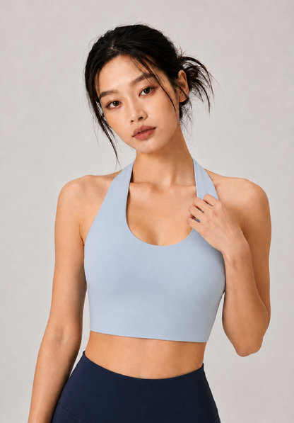露背瑜伽背心