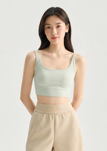 坦克背心深U运动文胸